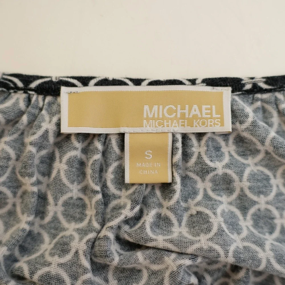Michael Kors Small Black White 